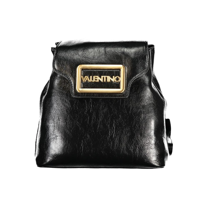 Valentino Bags – Schwarzer Polyethylen-Rucksack für Damen