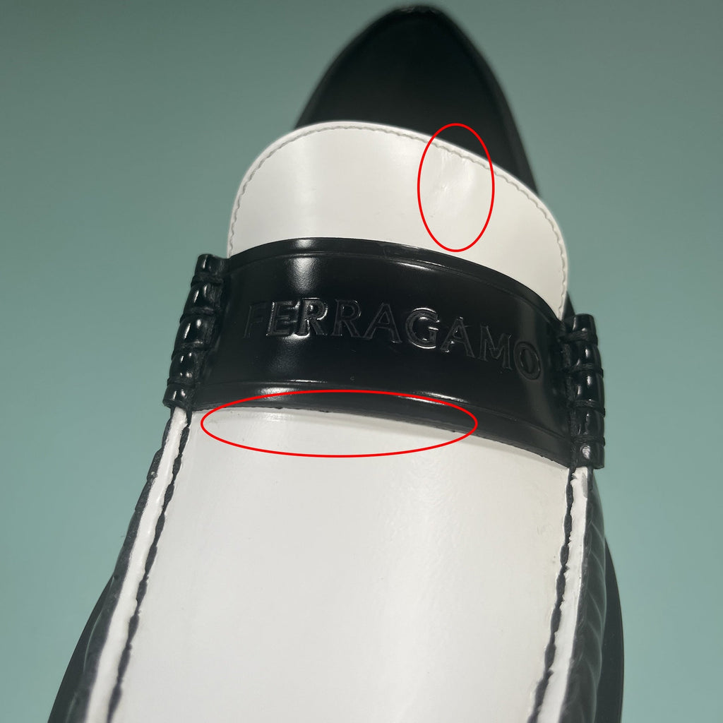 Salvatore Ferragamo Irina Leather Loafers - WOMEN SHOES - SALVATORE FERRAGAMO - Tluxy New