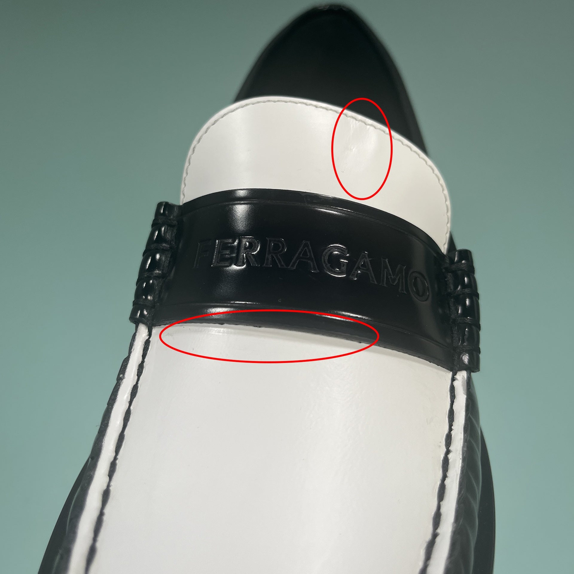 Salvatore Ferragamo Irina Leather Loafers - WOMEN SHOES - SALVATORE FERRAGAMO - Tluxy New