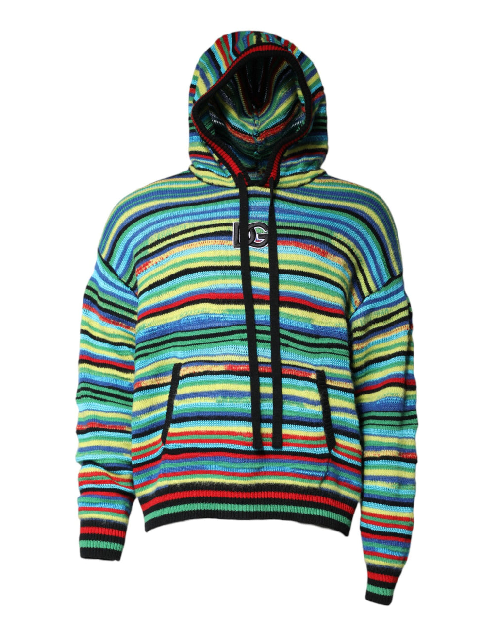 Dolce &amp; Gabbana Mehrfarbiger Kapuzenpullover aus Baumwolle