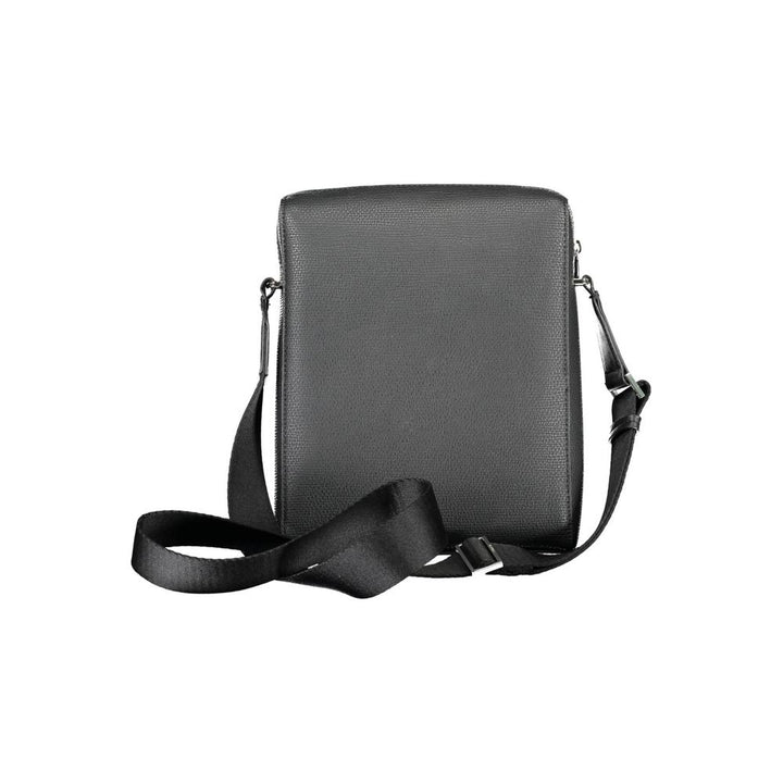 Calvin Klein Herren-Umhängetasche aus Polyester, Schwarz