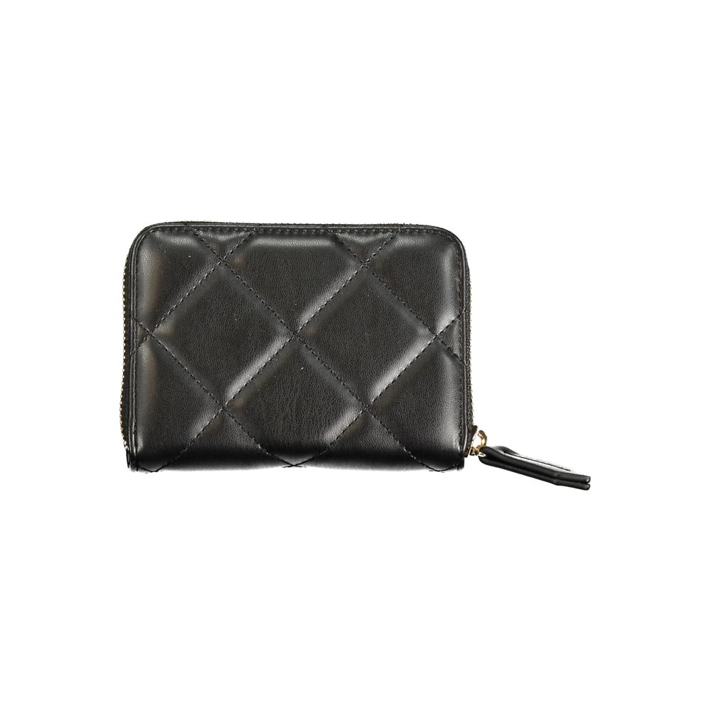 Mario Valentino Schwarze Polyethylen-Geldbörse