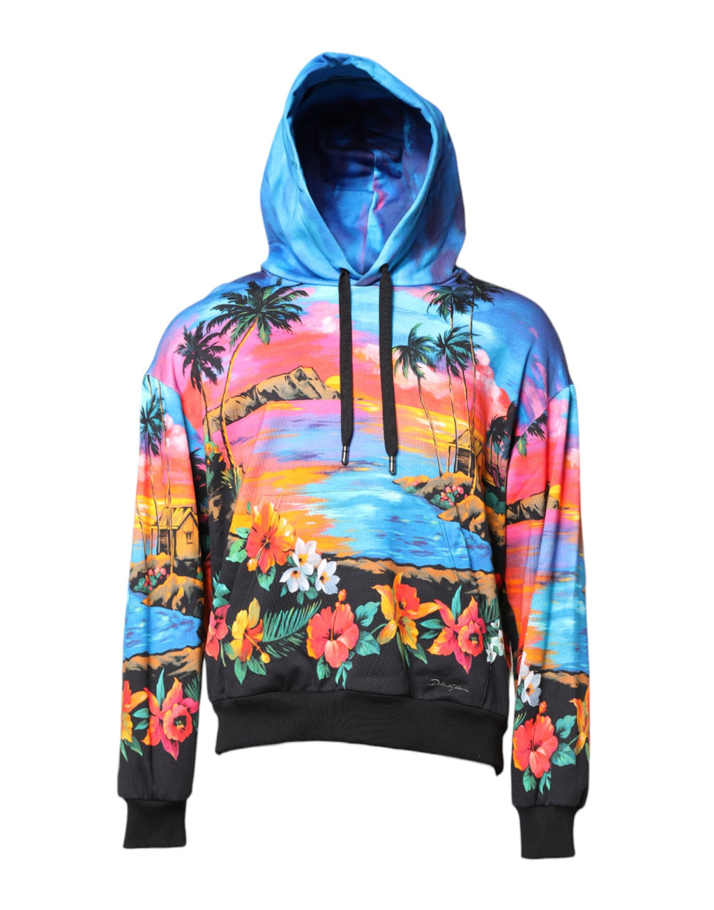 Dolce &amp; Gabbana Sweatshirt mit Kapuze und mehrfarbigem Print