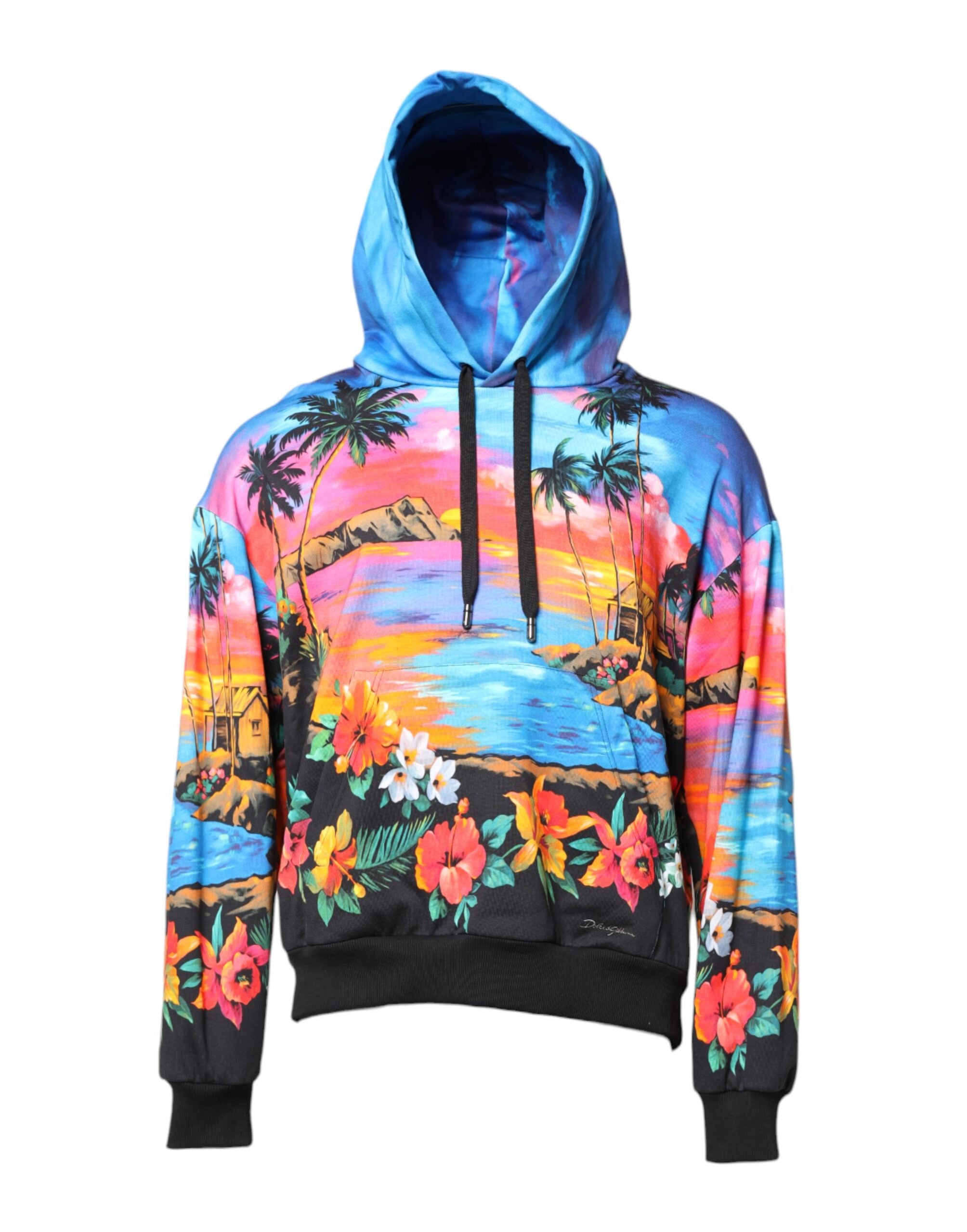 Dolce &amp; Gabbana Sweatshirt mit Kapuze und mehrfarbigem Print