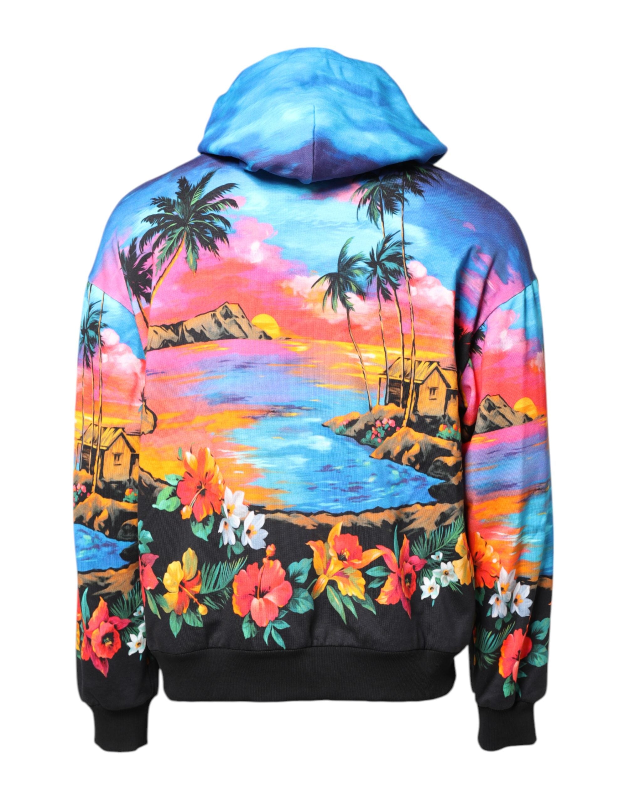 Dolce &amp; Gabbana Sweatshirt mit Kapuze und mehrfarbigem Print