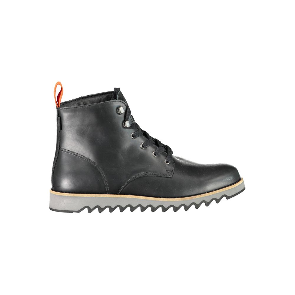 Levi's – Schwarze Lederstiefel für Herren
