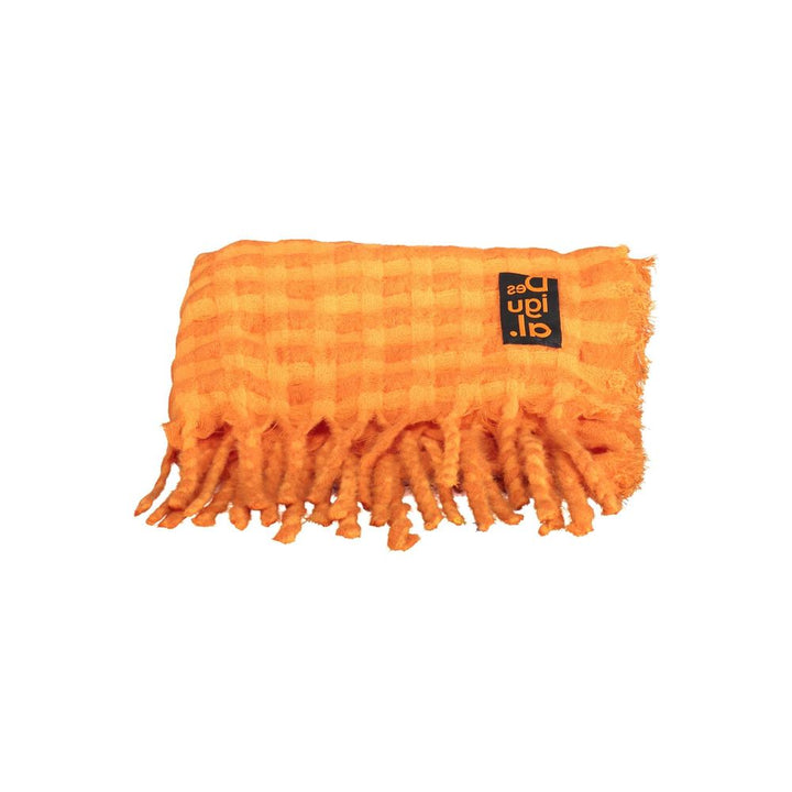 Desigual Orange Polyester Schal