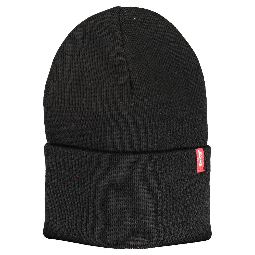 Levi's Schwarze Acryl-Männerkappe