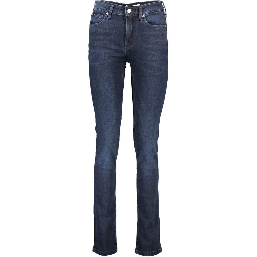 Calvin Klein Jeans &amp; Hose aus Baumwolle, Blau