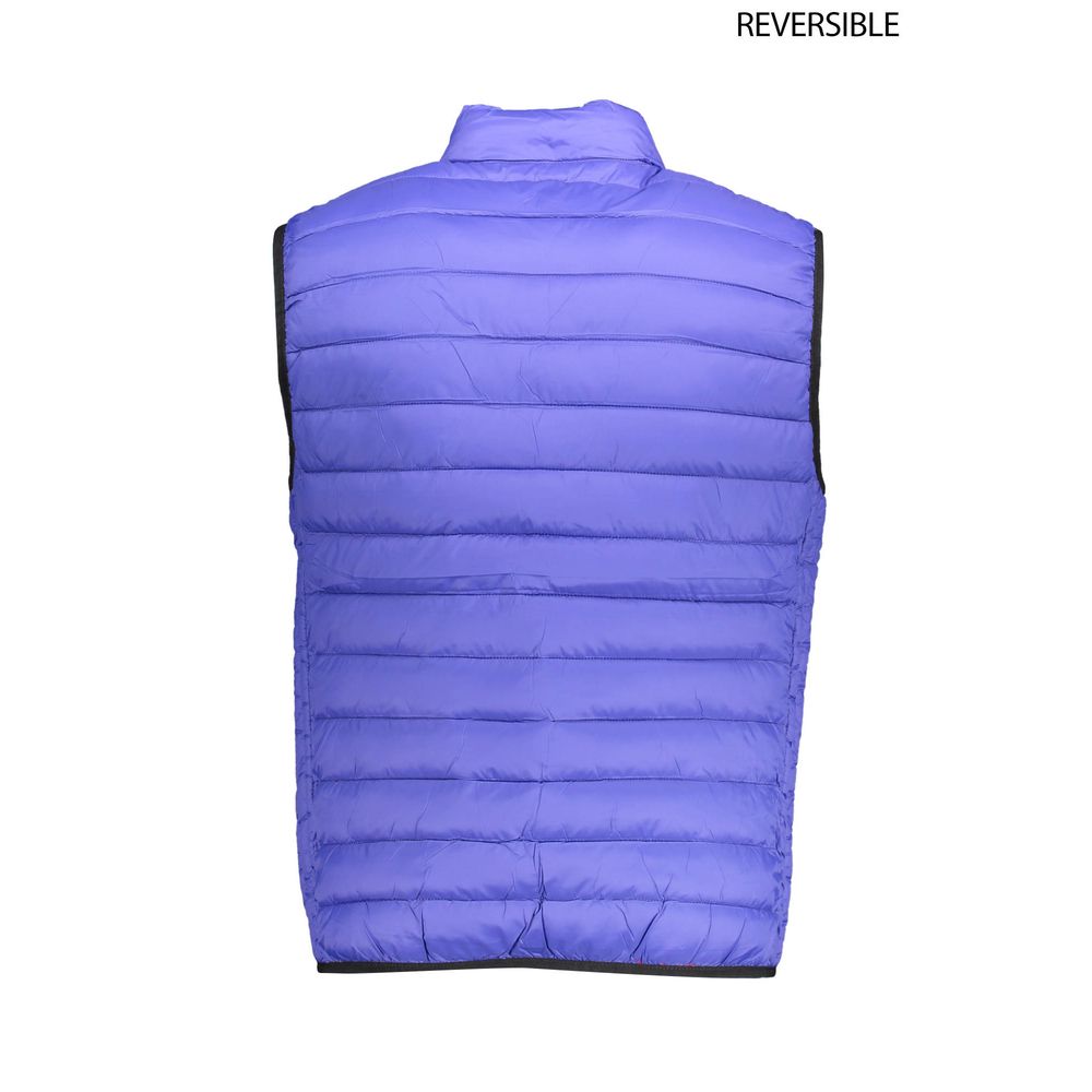 US POLO ASSN. Blaue Nylon-Herrenjacke