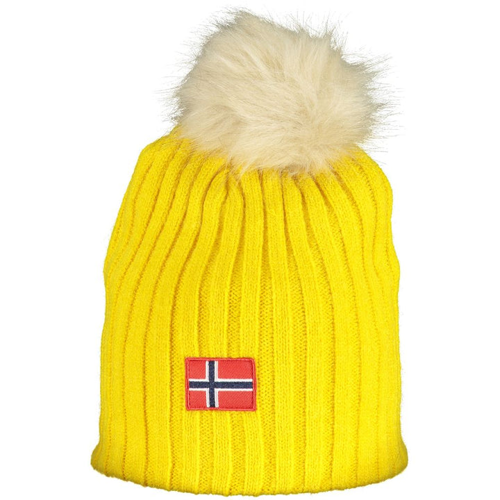 Norwegen 1963 Gelbe Polyestermütze
