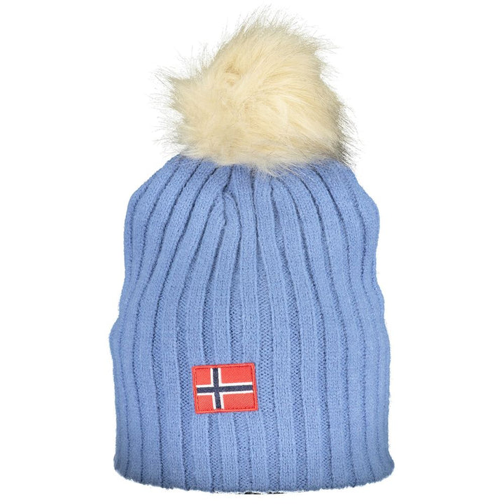 Norwegen 1963 Hellblauer Acrylhut für Damen