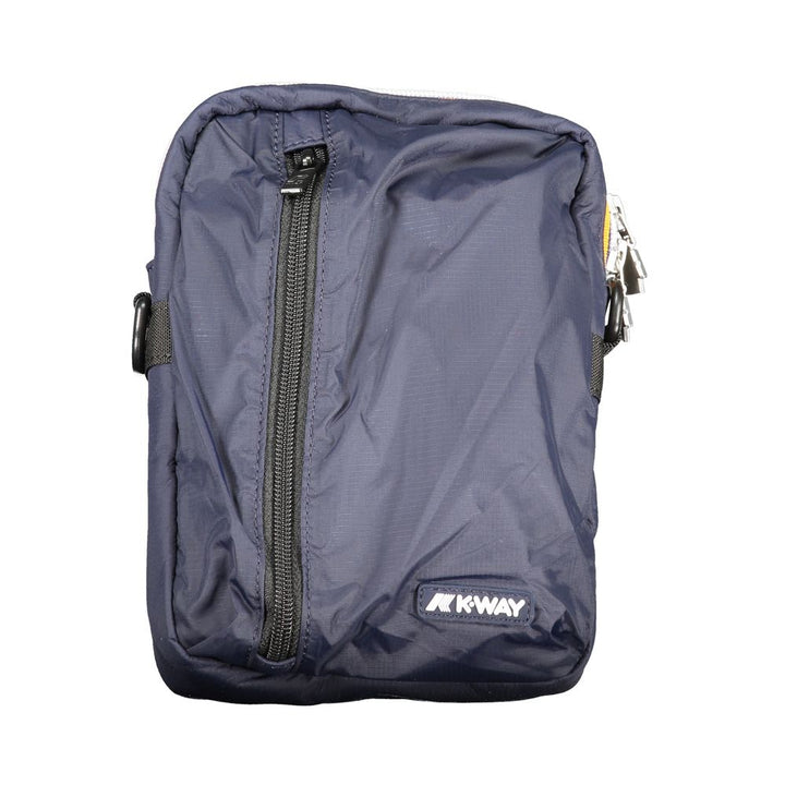 K-WAY Herren-Umhängetasche aus Polyamid, Blau