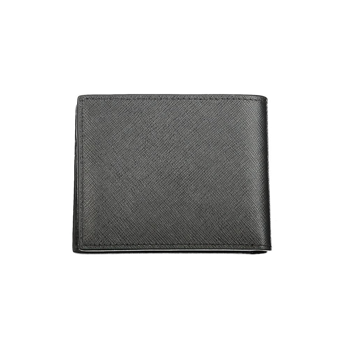 Calvin Klein Schwarze Lederbrieftasche