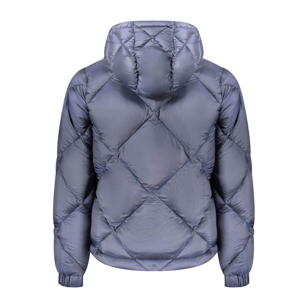 K-WAY Blue Polyester Men Jacket