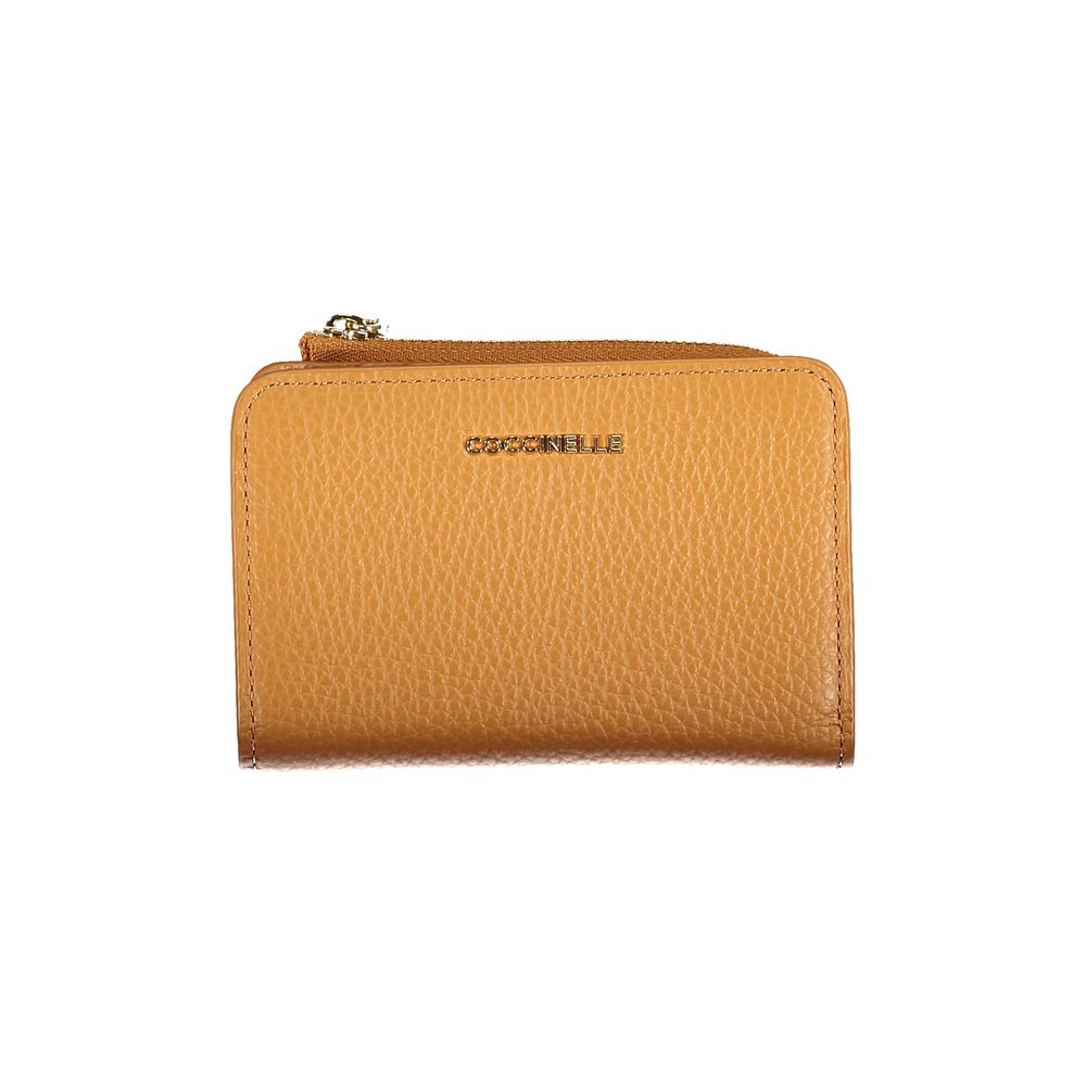 Coccinelle Braune Lederbrieftasche