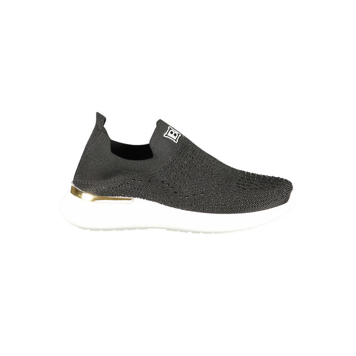 Laura Biagiotti Schwarzer Polyester Damen Sneaker