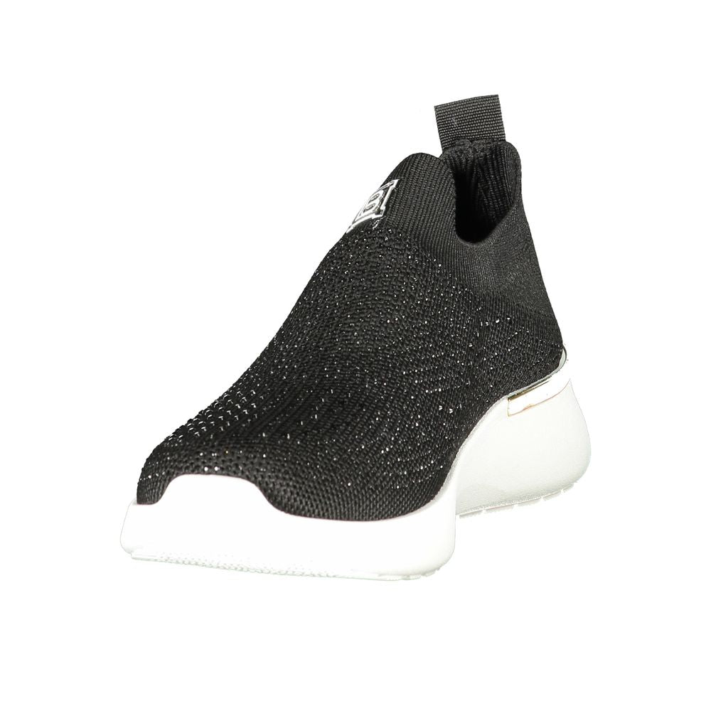 Laura Biagiotti Schwarzer Polyester Damen Sneaker