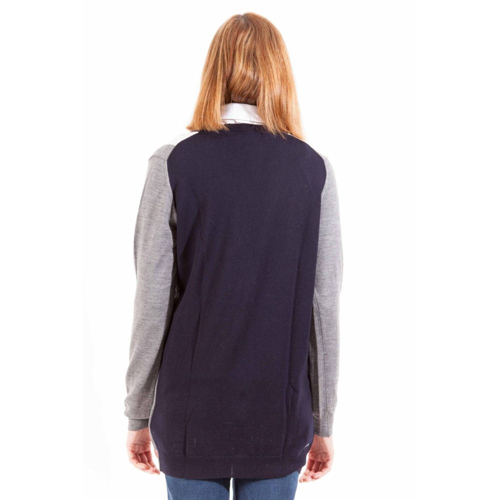 Grauer Wollpullover von Gant