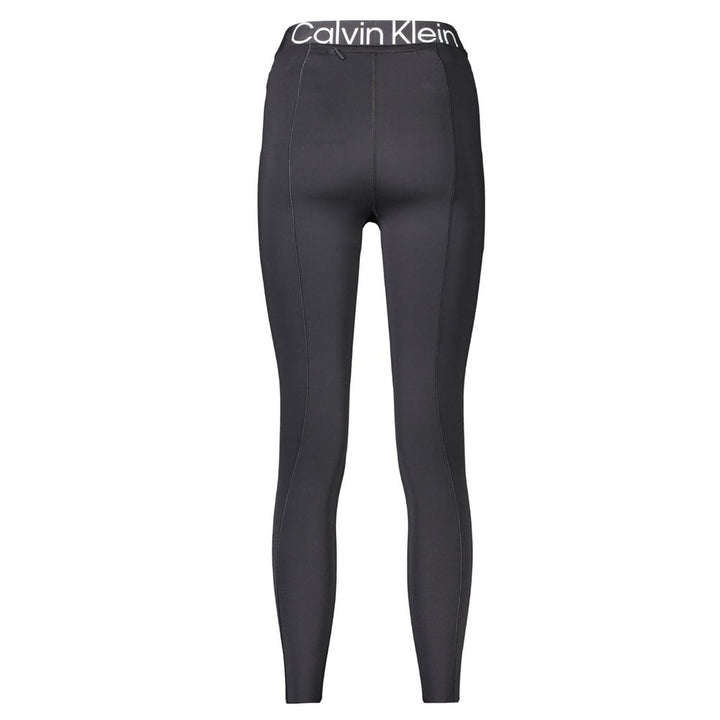 Calvin Klein Schwarze Polyester-Leggings für Damen