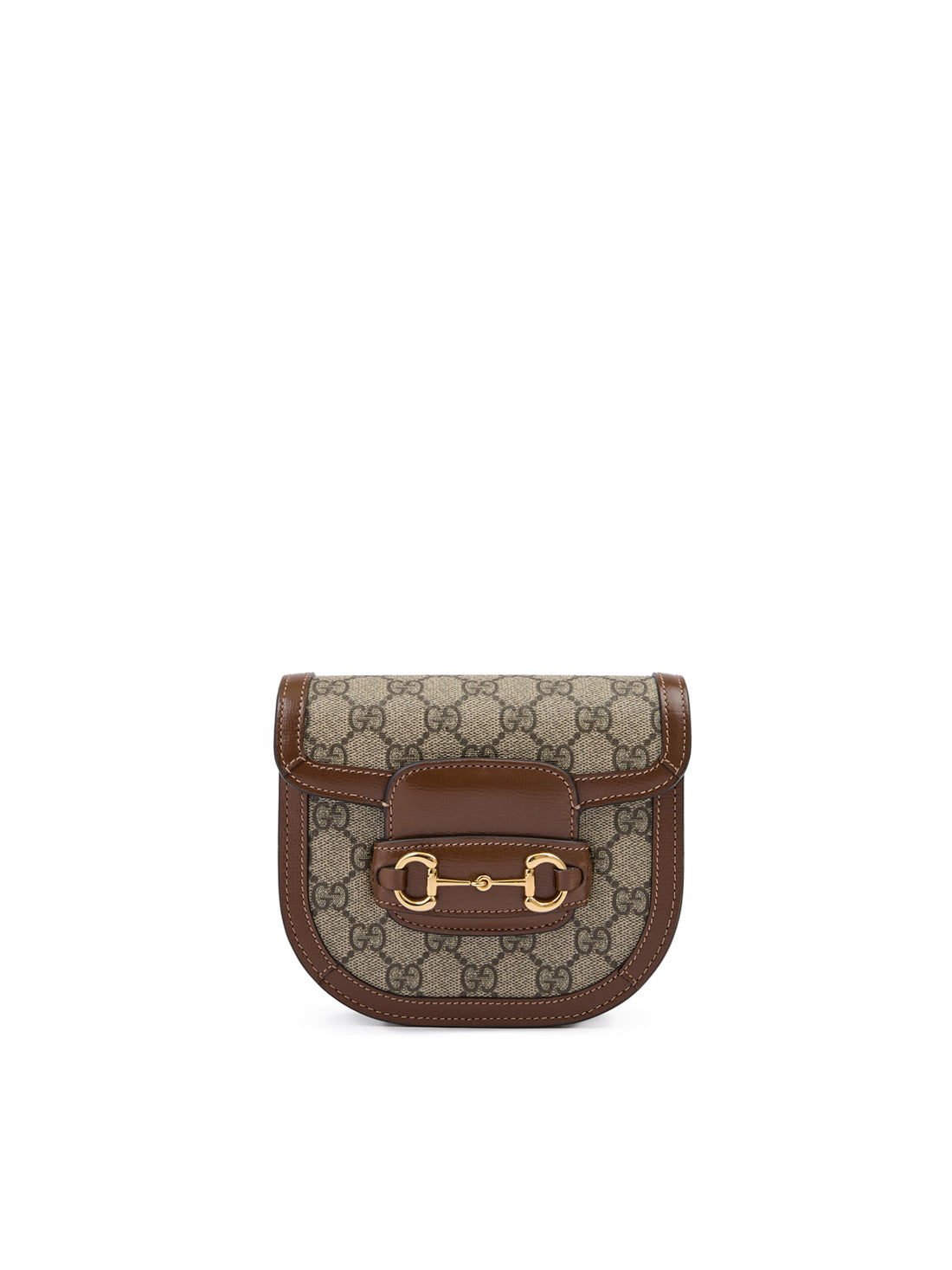 Gucci GG Beige Monogramm Horsebit 1955 Gürteltasche