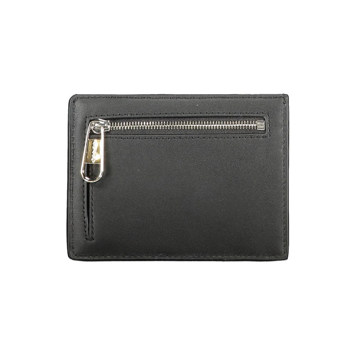 Calvin Klein Schwarze Lederbrieftasche