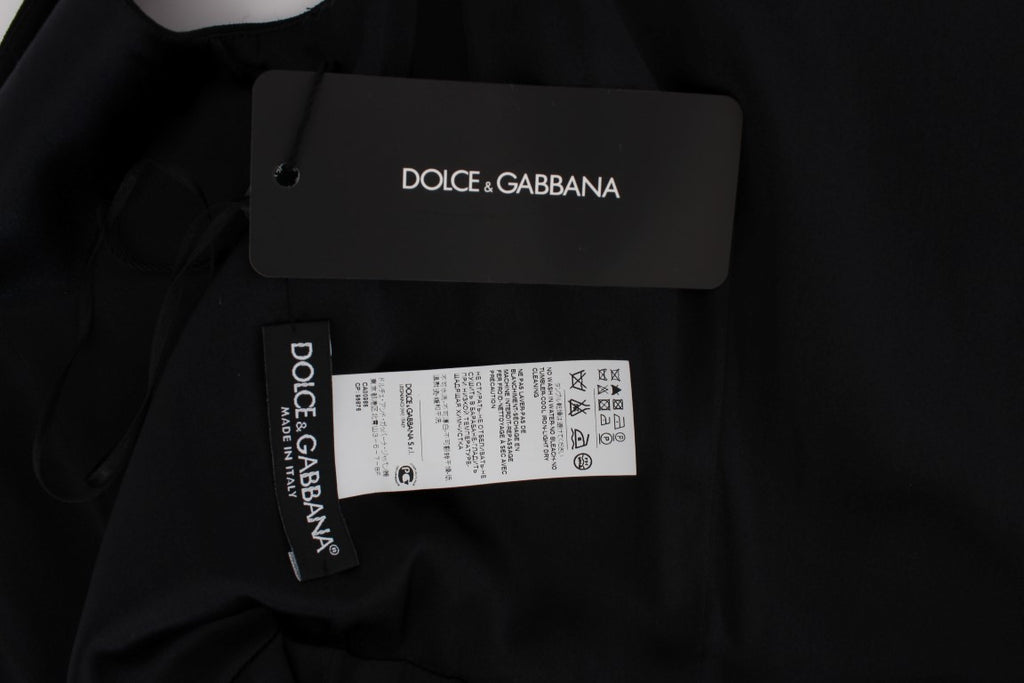 Dolce &amp; Gabbana – Langes Maxi-Etuikleid mit Blumenmuster in Rosa