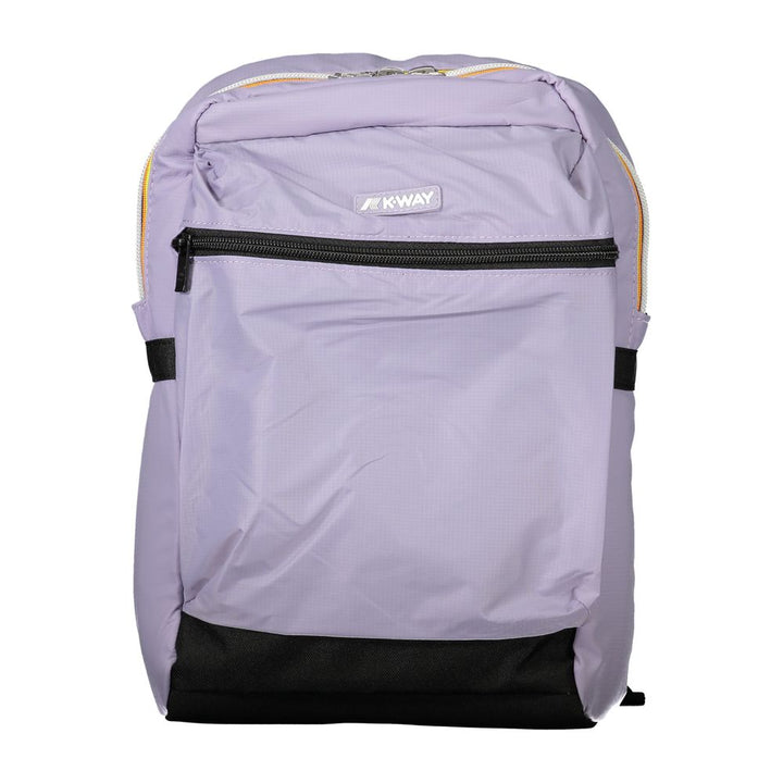 K-WAY Lila Polyamid Damen Rucksack