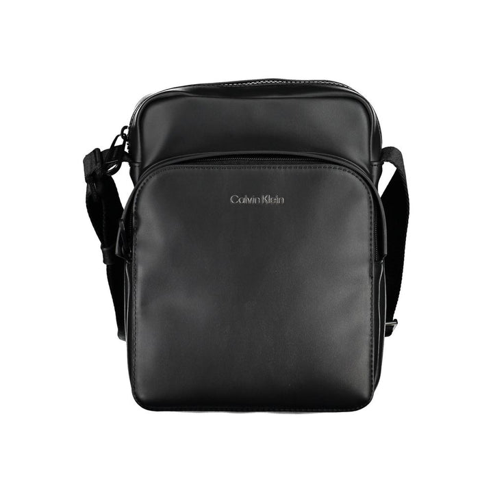 Calvin Klein Schwarze Polyester-Umhängetasche