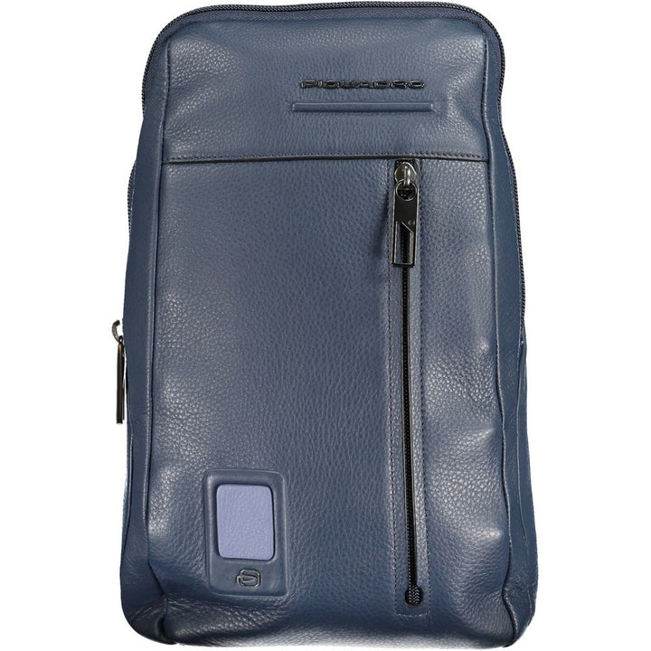 Piquadro Blaue Leder Herren Umhängetasche