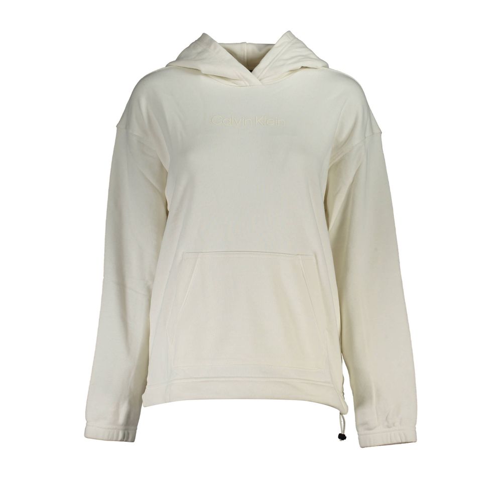 Calvin Klein Damenpullover aus weißer Baumwolle