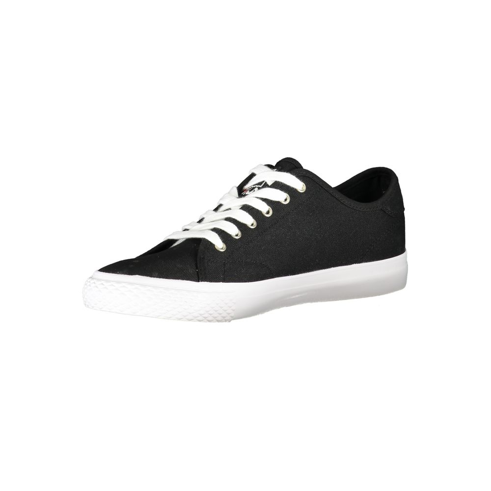 Fila – Elegante, schwarze Sport-Sneaker mit Schnürung