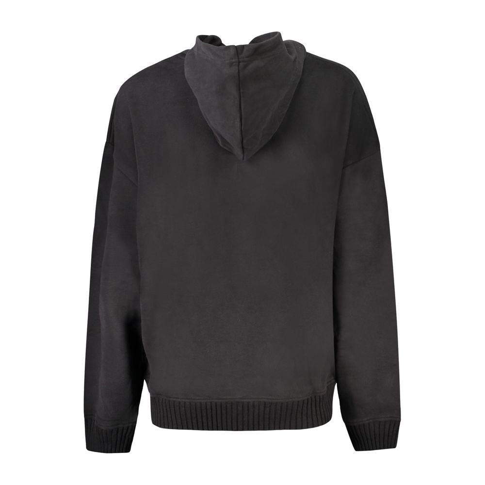 Calvin Klein Damen Pullover aus schwarzer Baumwolle