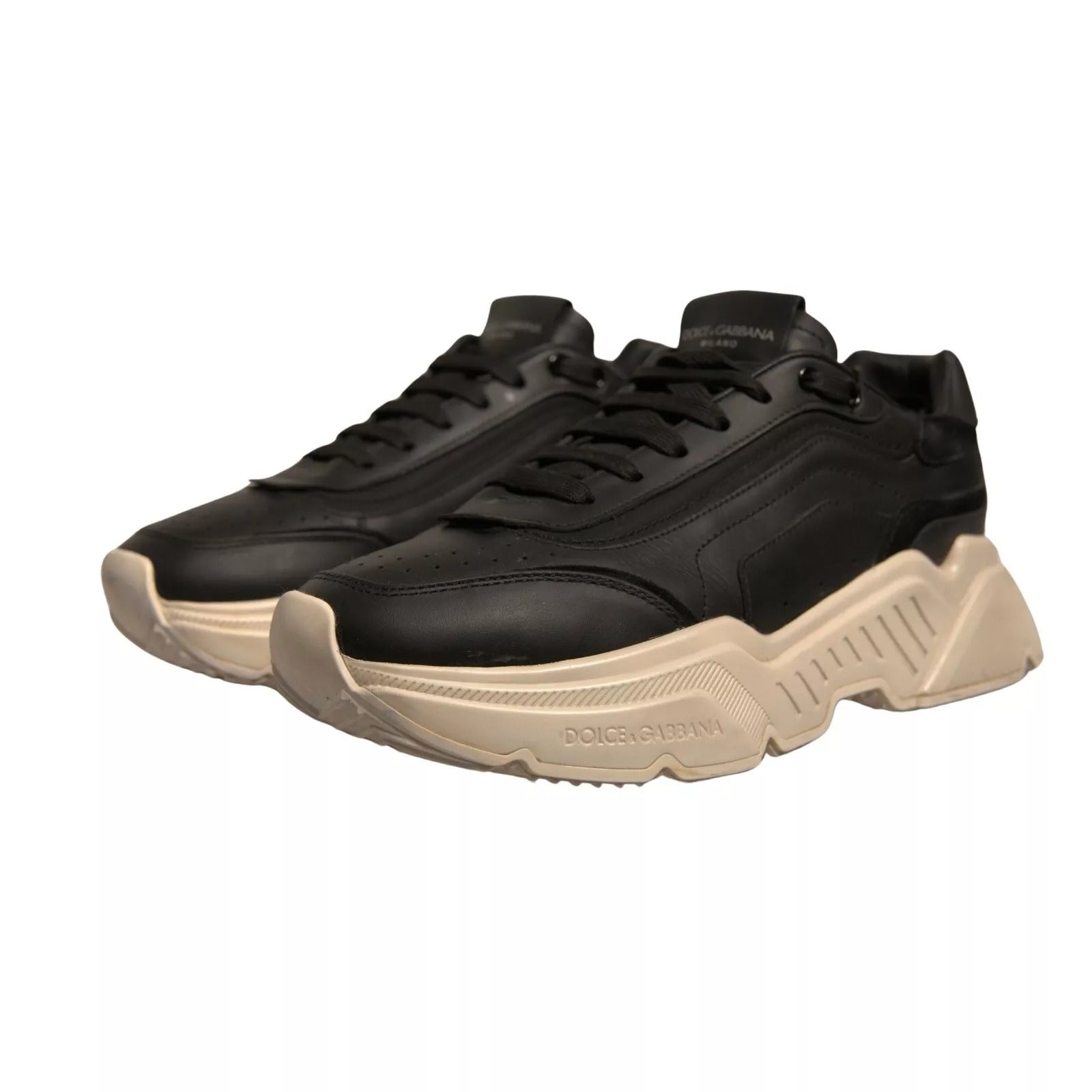 Dolce &amp; Gabbana Daymaster Low Top Sneakers in Schwarz/Weiß
