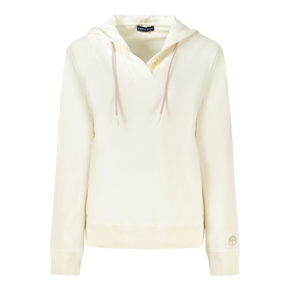North Sails Weißer Baumwollpullover für Damen