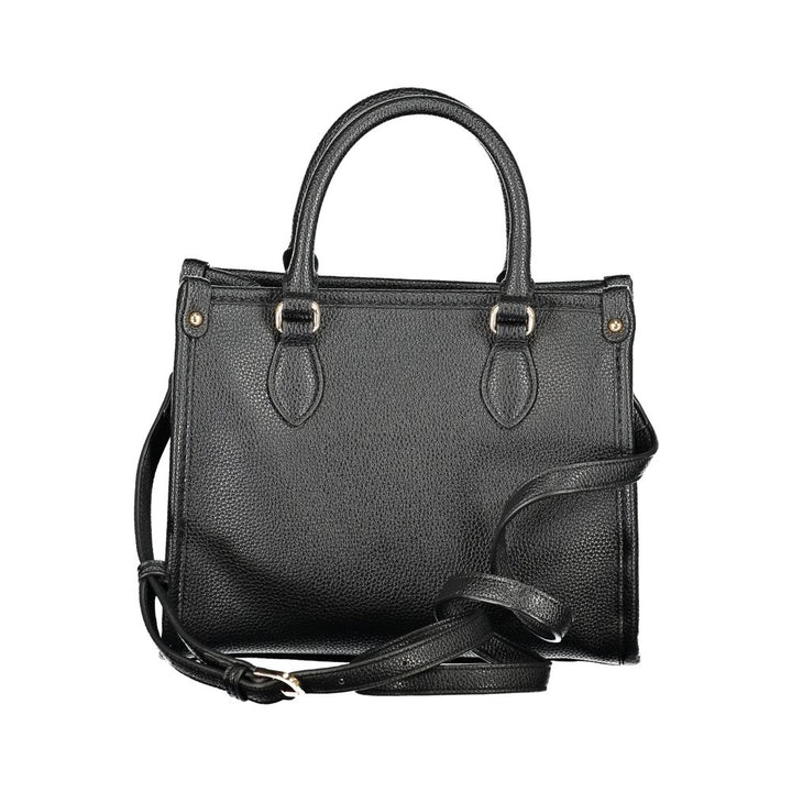 Valentino Bags – Schwarze Handtasche aus Polyethylen