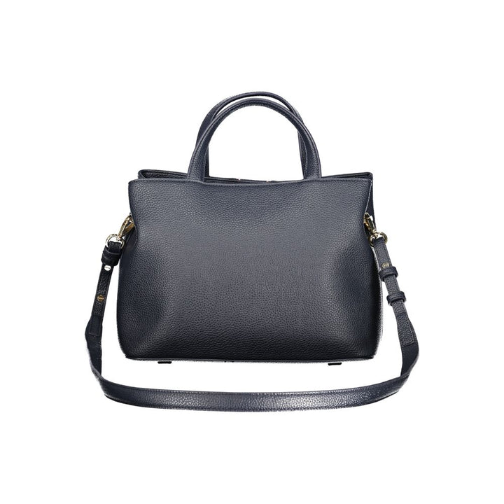 Tommy Hilfiger Damenhandtasche aus Polyethylen, Blau