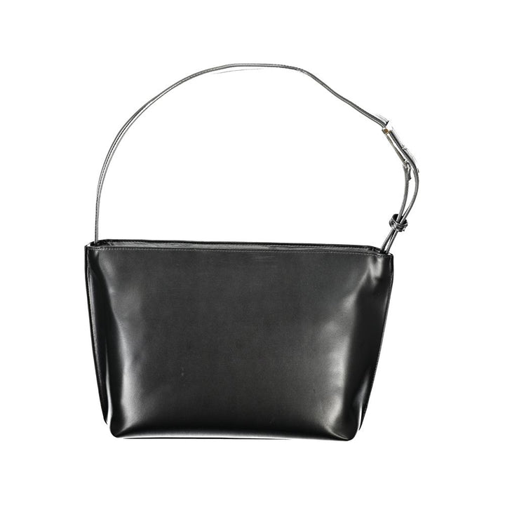Calvin Klein Schwarze Polyester-Damenhandtasche