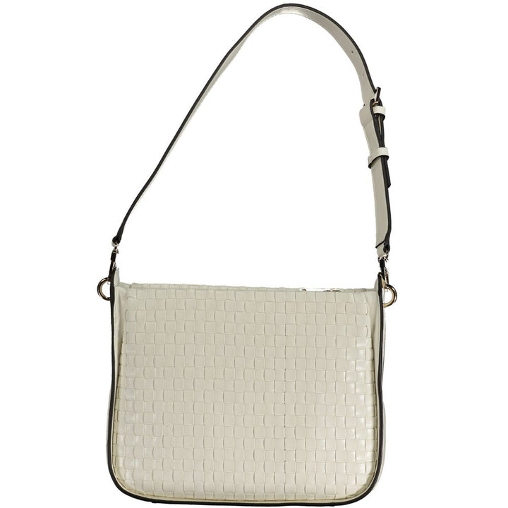 Guess Jeans – Weiße Polyethylen-Handtasche