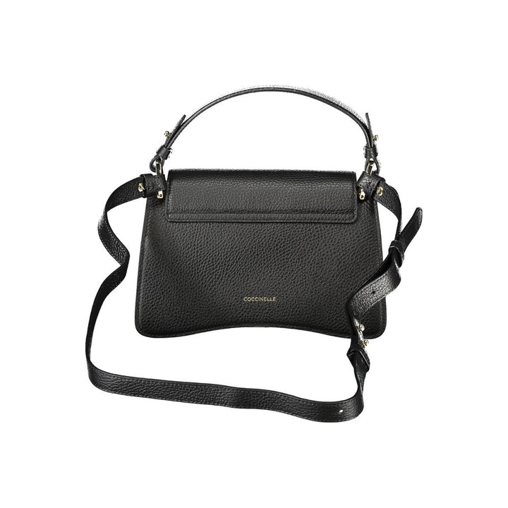 Coccinelle Schwarze Leder Damen Handtasche