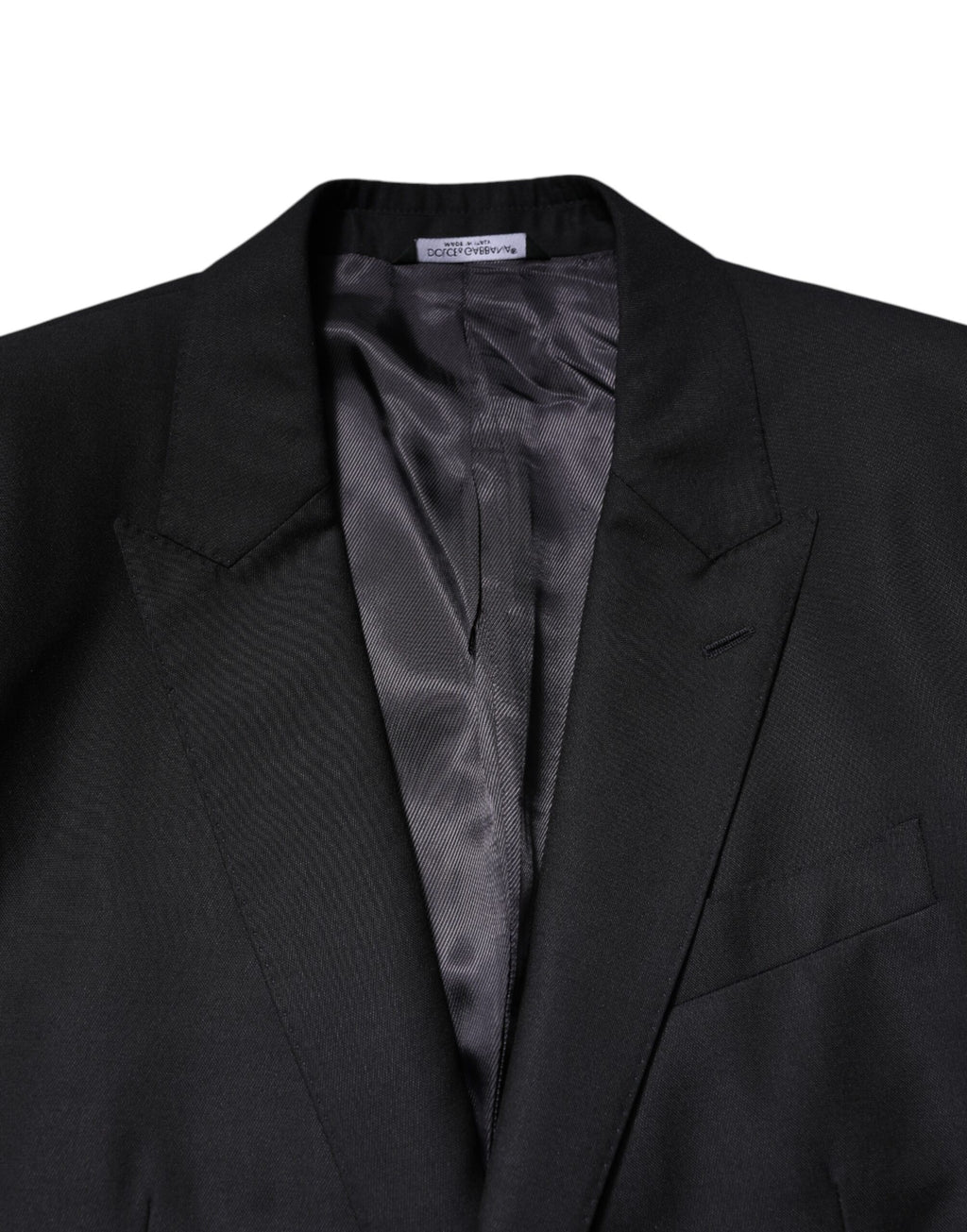 Dolce &amp; Gabbana Dunkelblauer MARTINI Wollblazer-Mantel