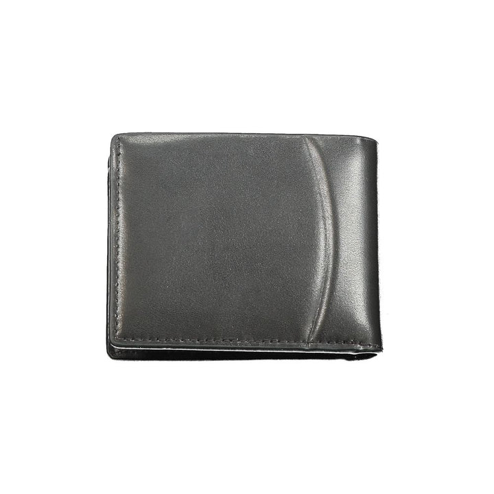 Calvin Klein Schwarze Lederbrieftasche