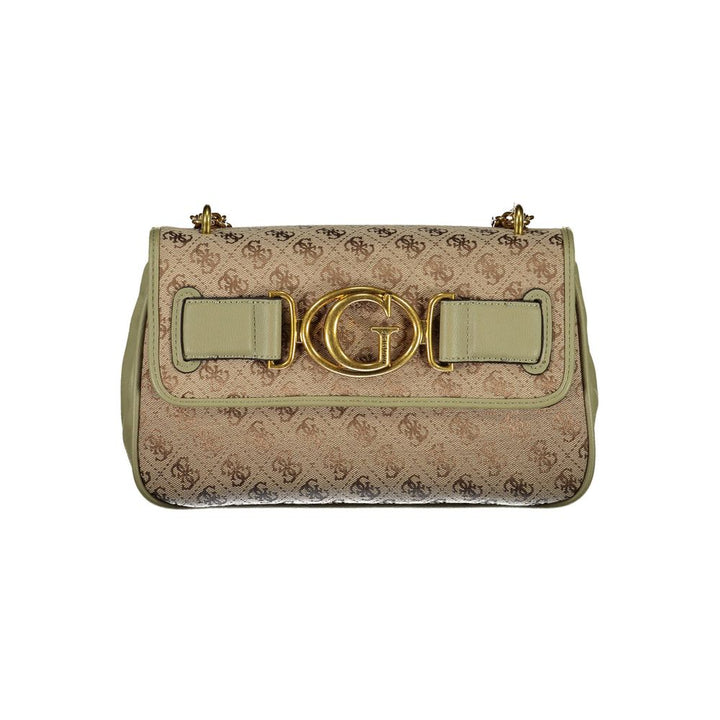 Guess Jeans Grüne Polyester Damen Handtasche