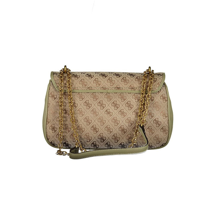 Guess Jeans Grüne Polyester Damen Handtasche