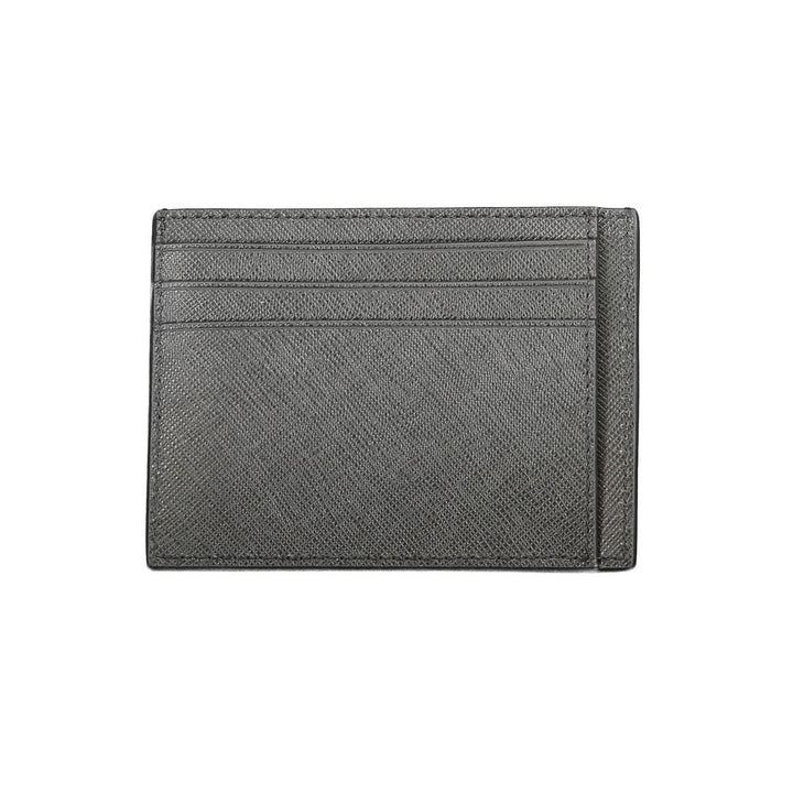Calvin Klein Schwarze Lederbrieftasche