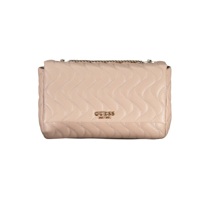 Guess Jeans – Handtasche aus Polyethylen in Rosa