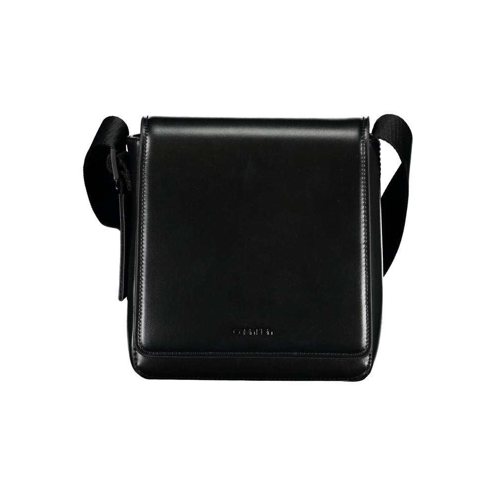 Calvin Klein – Elegante schwarze Schultertasche mit Logodetail