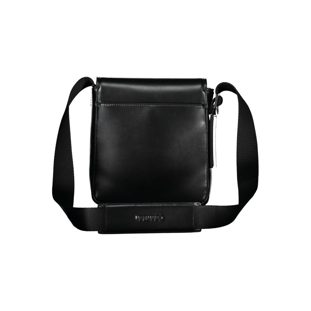 Calvin Klein – Elegante schwarze Schultertasche mit Logodetail