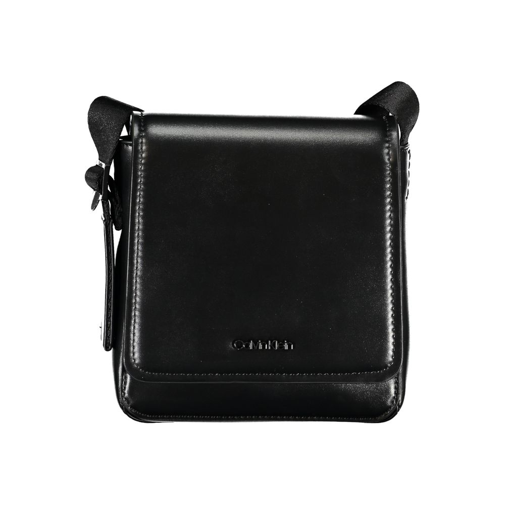 Calvin Klein – Elegante schwarze Schultertasche mit Logodetail