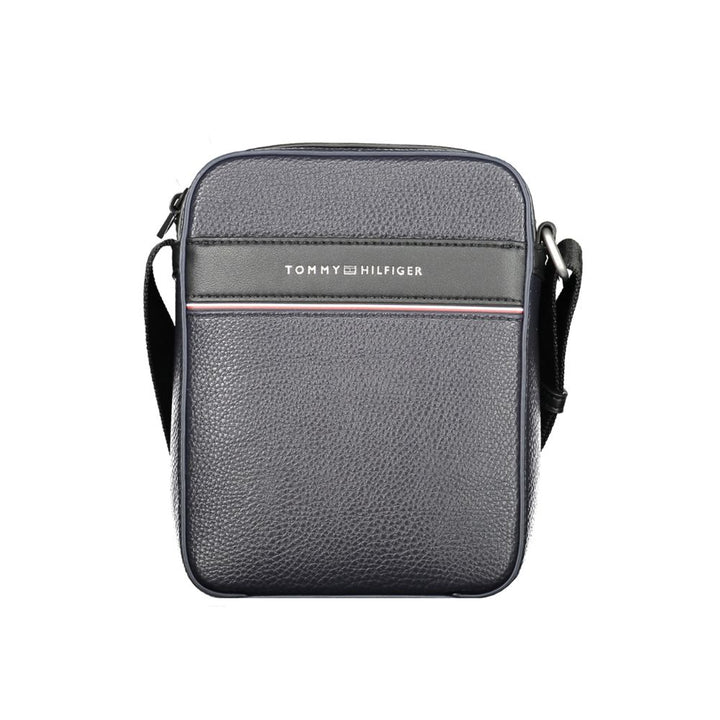Tommy Hilfiger – Blaue Polyethylen-Umhängetasche für Herren